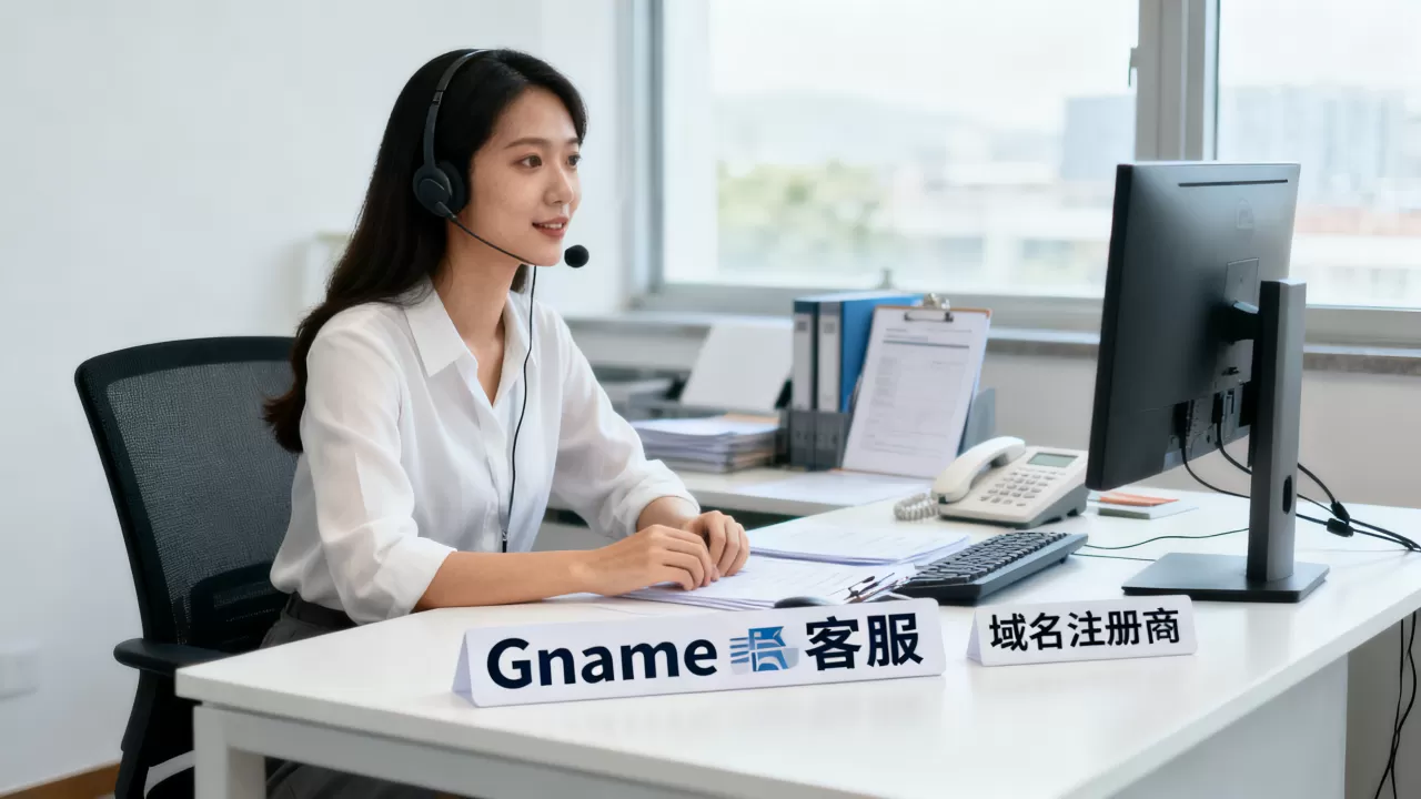 Gname客服为何能脱颖而出？域名注册商哪家服务好