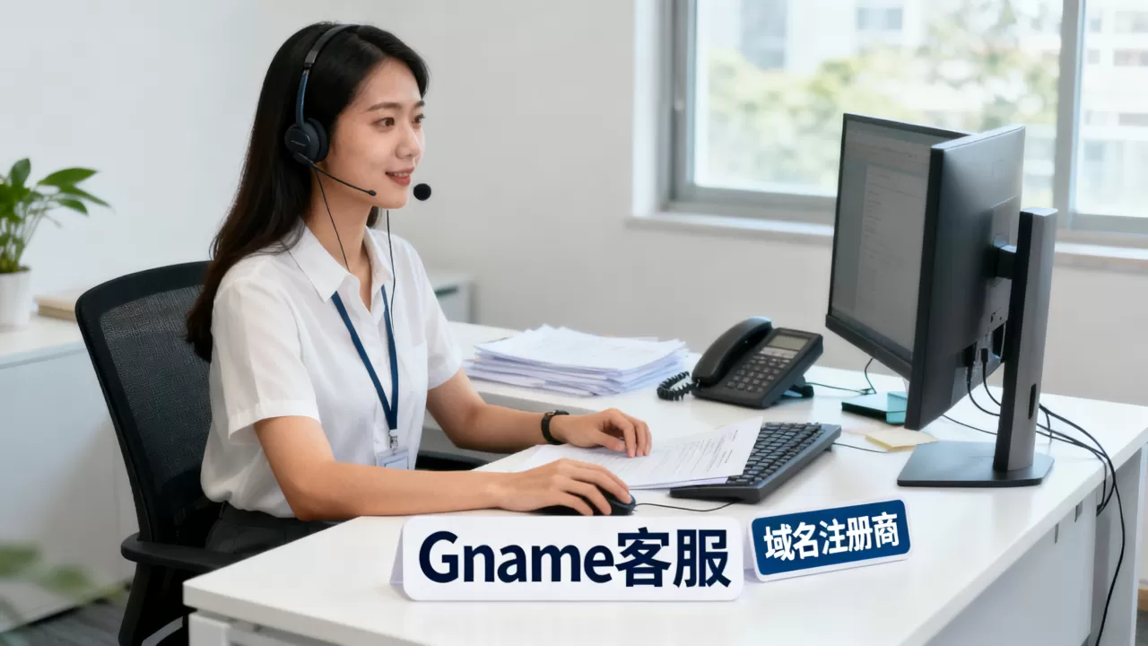Gname客服为何能脱颖而出？域名注册商哪家服务好