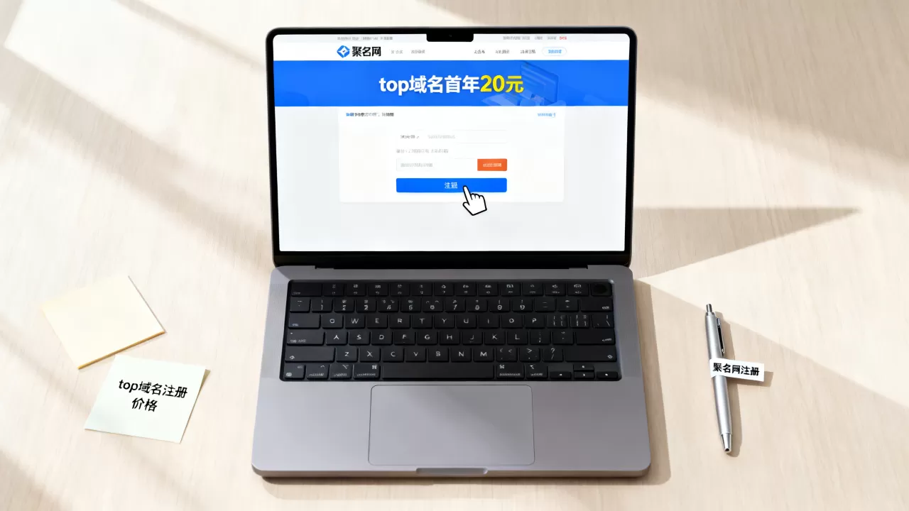 聚名网top域名首年仅需20元是真的吗？top域名注册价格