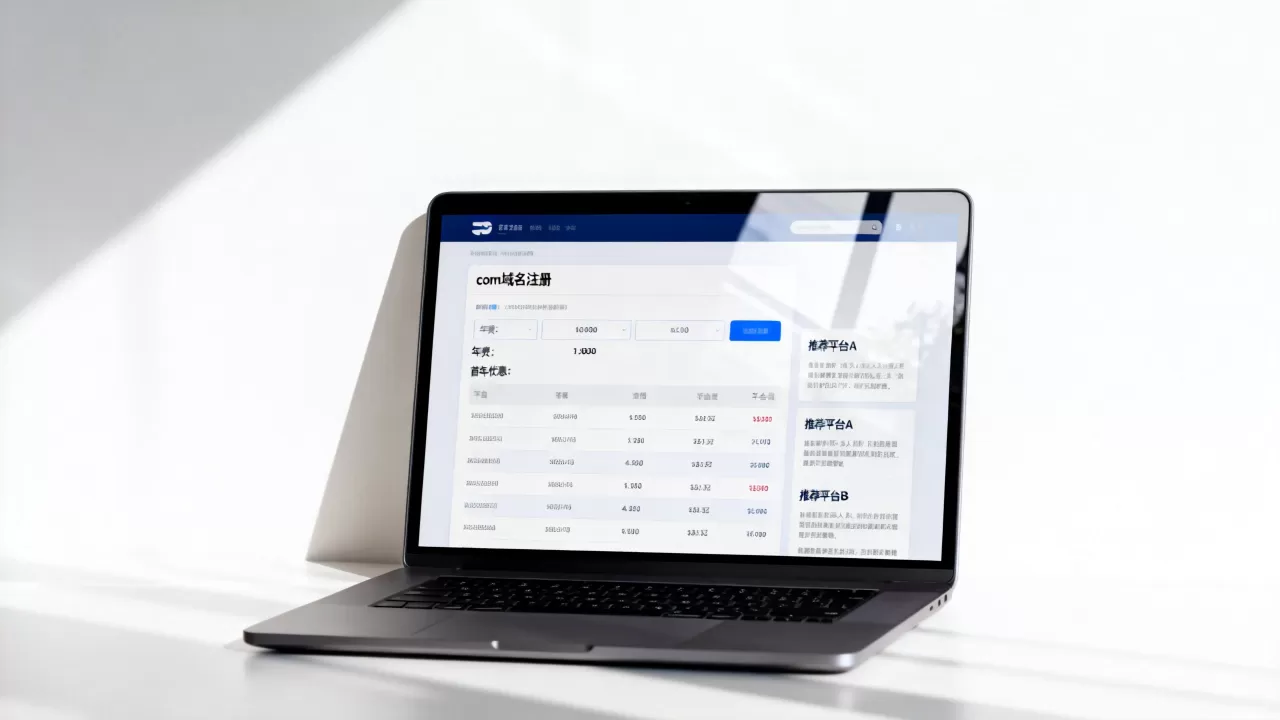 com域名注册哪里最便宜?com域名注册费用及平台推荐 com域名注册哪里最便宜?com域名注册费用及平台推荐