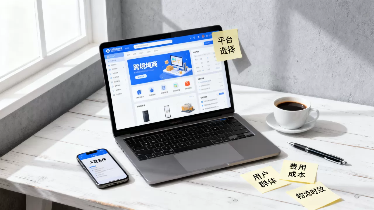 新手小白做跨境电商怎么选择平台？跨境电商平台入驻条件