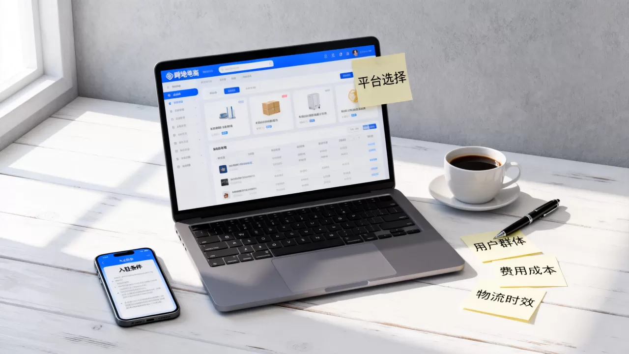 新手小白做跨境电商怎么选择平台？跨境电商平台入驻条件