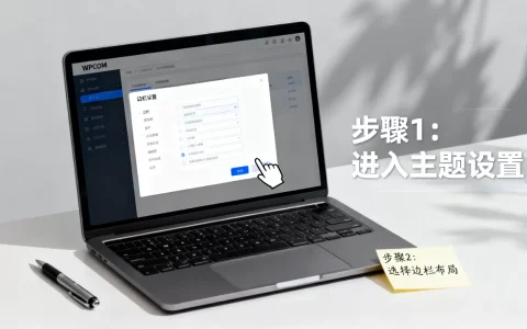 WPCOM主题页面边栏怎么设置？WPCOM主题边栏设置教程