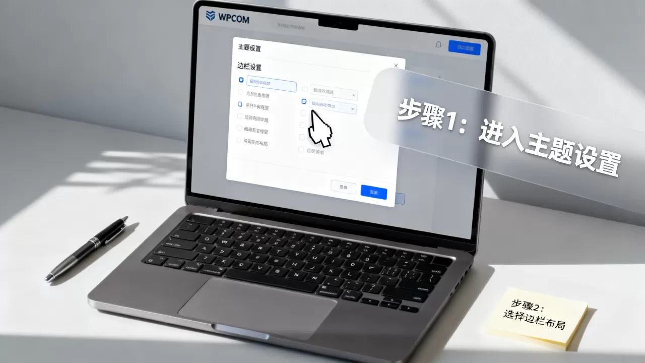 WPCOM主题页面边栏怎么设置？WPCOM主题边栏设置教程