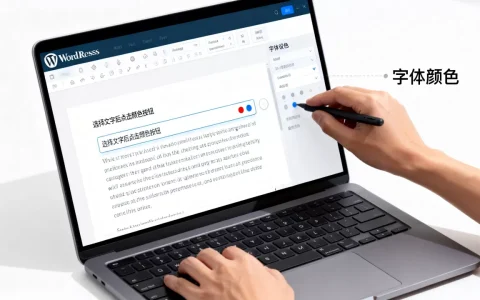 WordPress怎么改字体颜色？wordpress修改文章正文字体方法