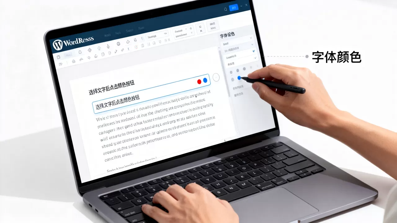 WordPress怎么改字体颜色?wordpress修改文章正文字体方法 WordPress怎么改字体颜色?wordpress修改文章正文字体方法