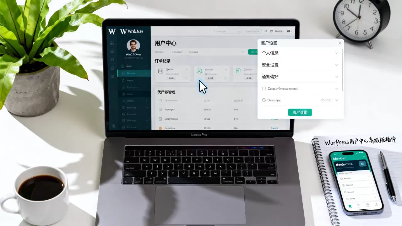 WPCOM主题Member Pro用户中心怎么用？WordPress用户中心高级版插件