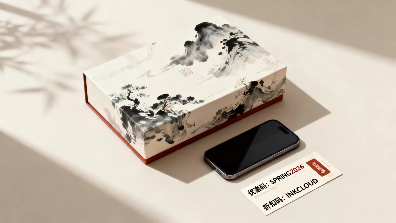 Ink Cloud水墨云春节优惠码怎么用？Spring Festival2026折扣码