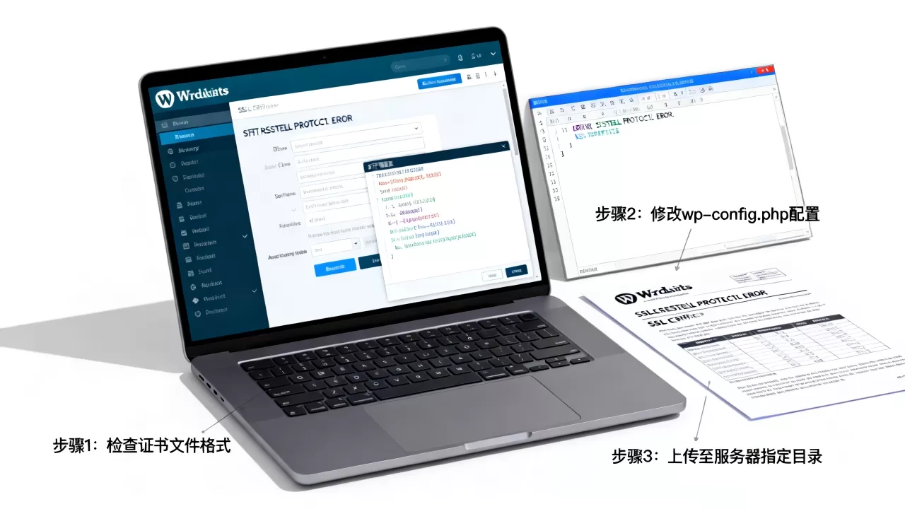 WordPress出现ERR_SSL_PROTOCOL_ERROR怎么解决？SSL证书配置教程