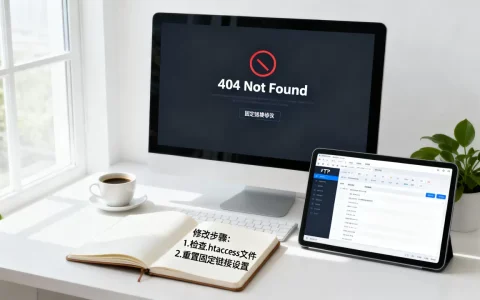 WordPress固定链接修改后打不开怎么办？如何修复404错误