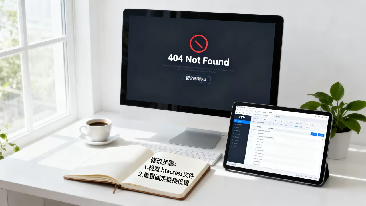 WordPress固定链接修改后打不开怎么办?如何修复404错误 WordPress固定链接修改后打不开怎么办?如何修复404错误
