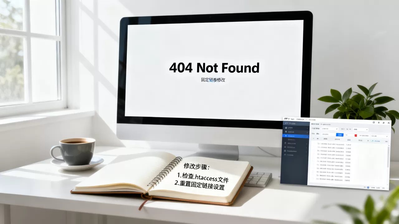 WordPress固定链接修改后打不开怎么办?如何修复404错误 WordPress固定链接修改后打不开怎么办?如何修复404错误