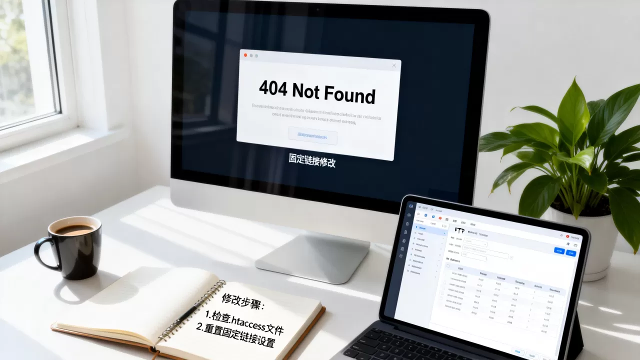 WordPress固定链接修改后打不开怎么办?如何修复404错误 WordPress固定链接修改后打不开怎么办?如何修复404错误