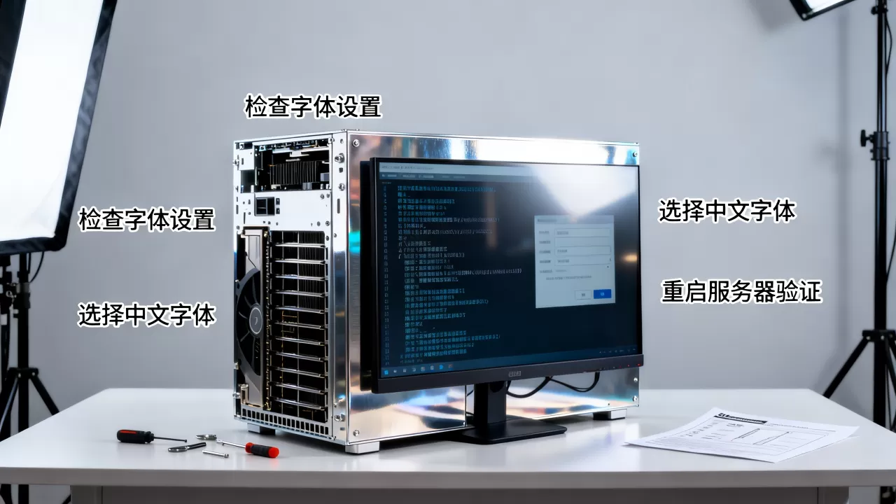 GPU服务器显示中文乱码怎么办?如何设置字体解决 GPU服务器显示中文乱码怎么办?如何设置字体解决