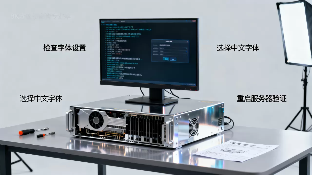 GPU服务器显示中文乱码怎么办?如何设置字体解决 GPU服务器显示中文乱码怎么办?如何设置字体解决