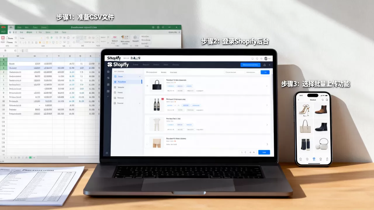 Shopify如何批量上传产品?Shopify批量上传产品教程 Shopify如何批量上传产品?Shopify批量上传产品教程