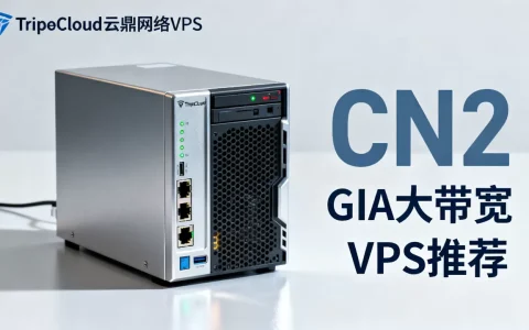 TripodCloud云鼎网络VPS值得买吗？CN2 GIA大带宽VPS推荐