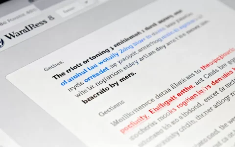 WordPress文章字体颜色怎么调？如何修改文章正文文字颜色