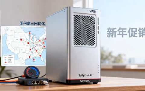 SaltyFish.IO新年促销美国VPS值得买吗？圣何塞三网优化线路评测