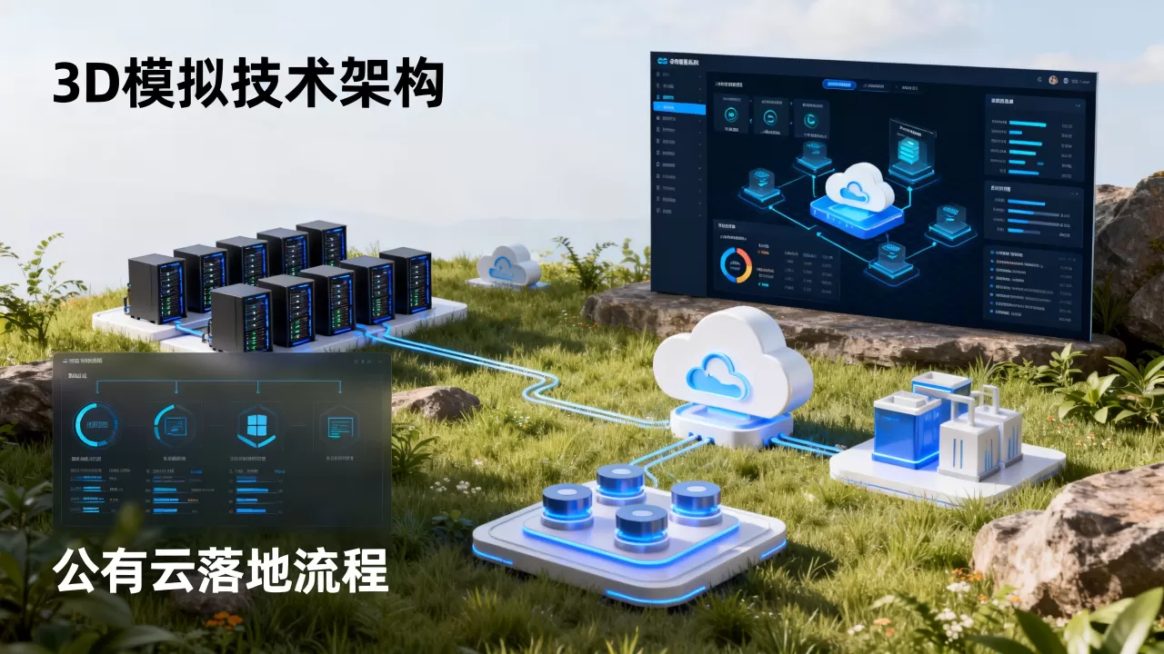 公有云3d模拟技术架构如何落地? 公有云3d模拟技术架构如何落地?