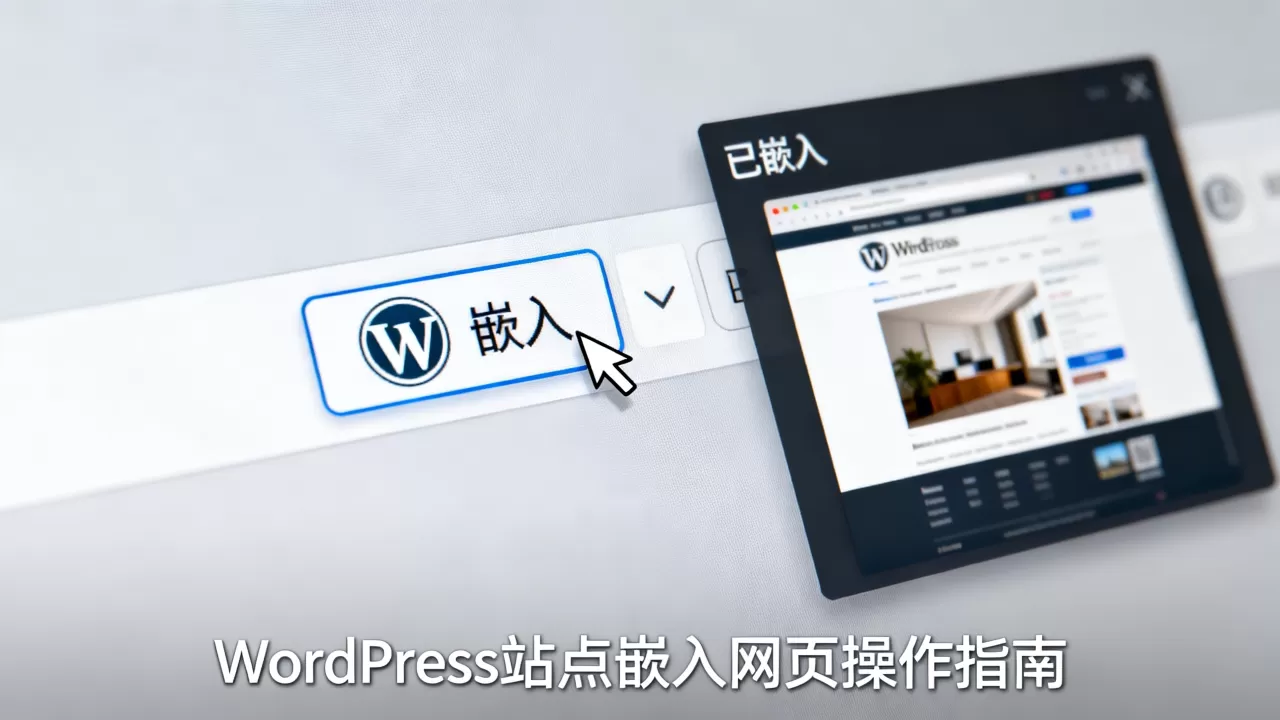 WordPress站点嵌入网页怎么操作?如何快速在WordPress中嵌入网页 WordPress站点嵌入网页怎么操作?如何快速在WordPress中嵌入网页