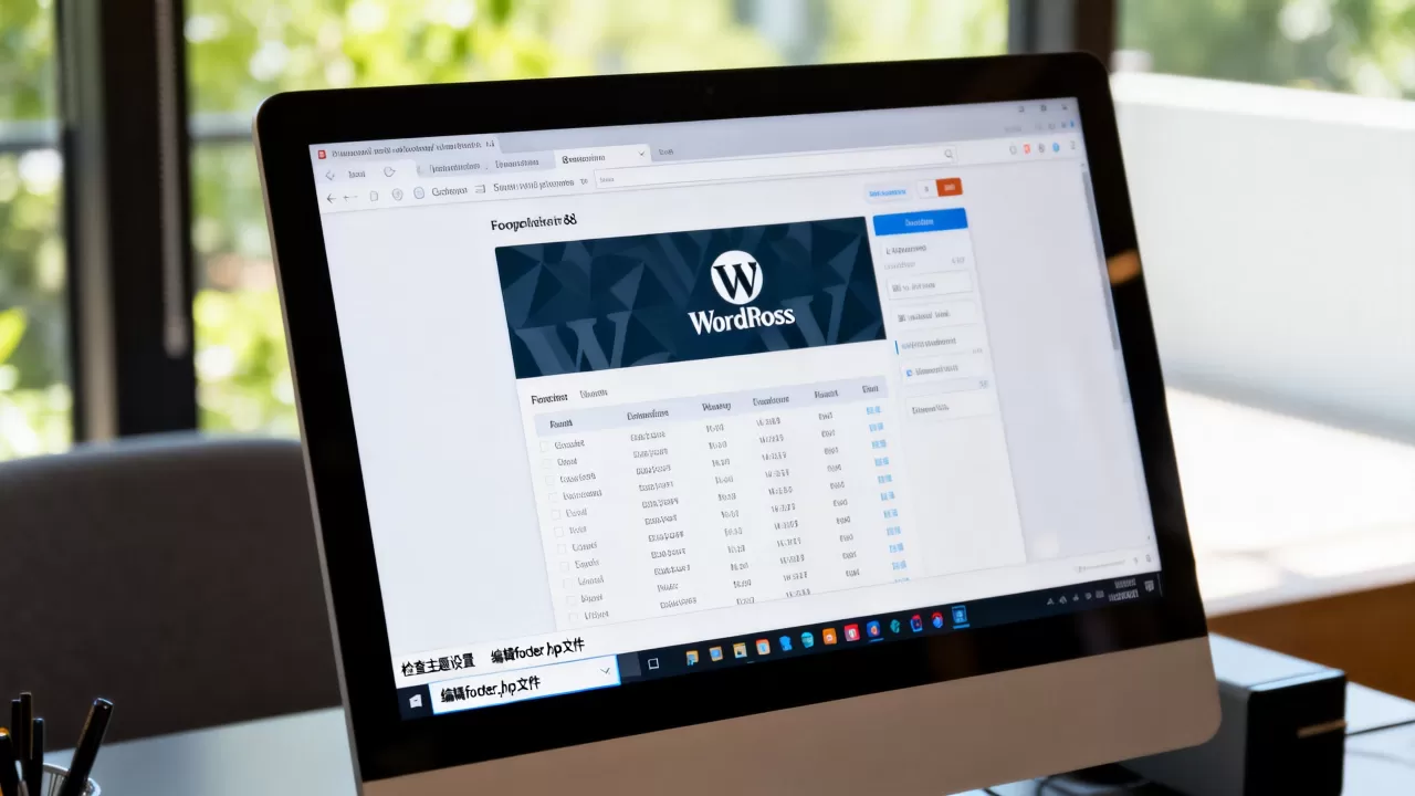 WordPress怎么去除底下的链接？如何去掉wordpress底部版权信息