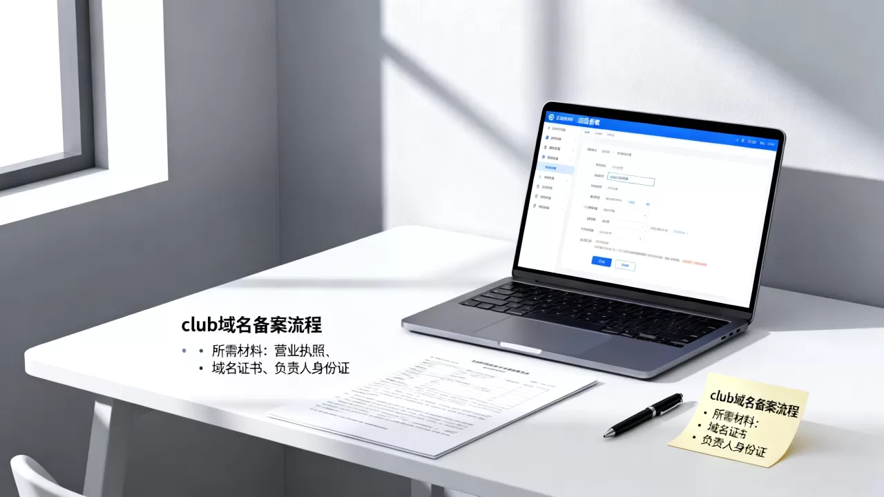 club域名在中国能备案吗?,域名备案流程及所需材料 club域名在中国能备案吗?,域名备案流程及所需材料
