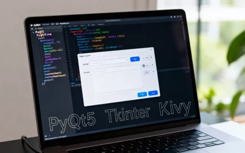 gui软件开发难吗？python gui开发框架推荐