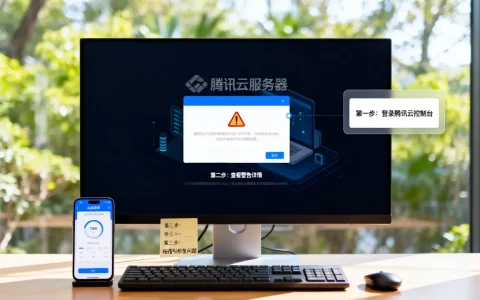 腾讯云服务器警告怎么解除？腾讯云警告信息处理教程