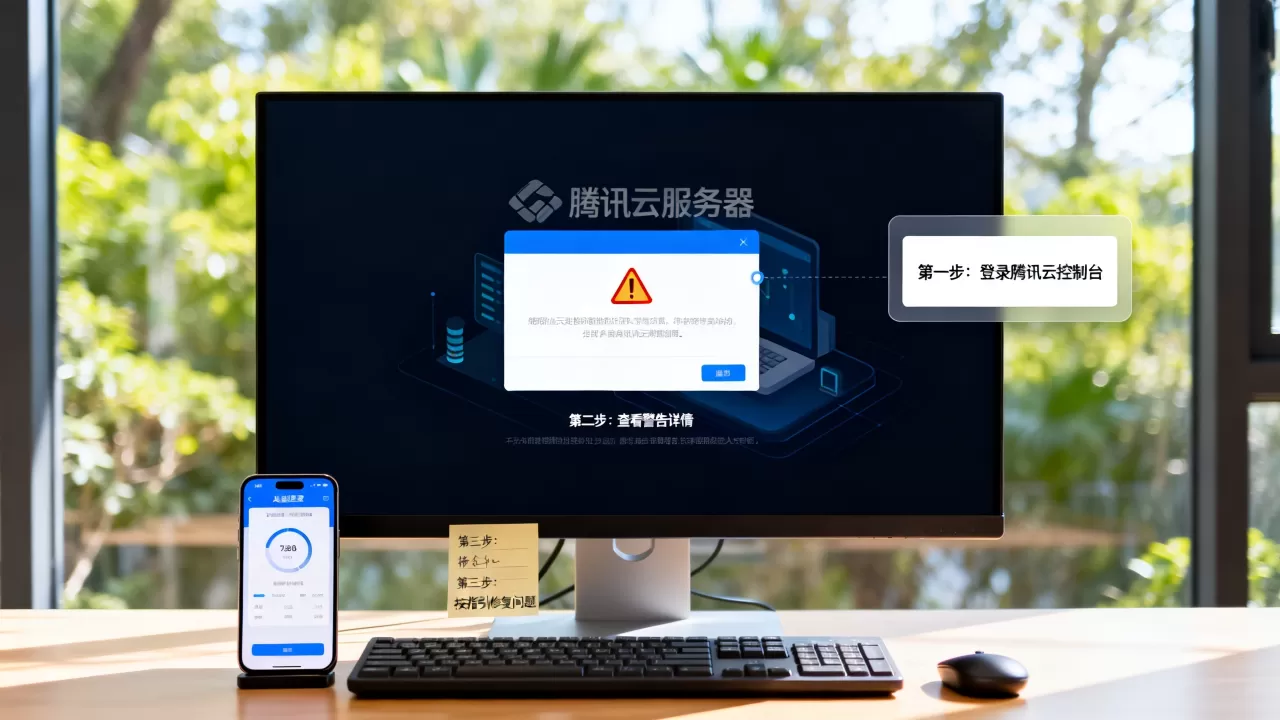 腾讯云服务器警告怎么解除?腾讯云警告信息处理教程 腾讯云服务器警告怎么解除?腾讯云警告信息处理教程
