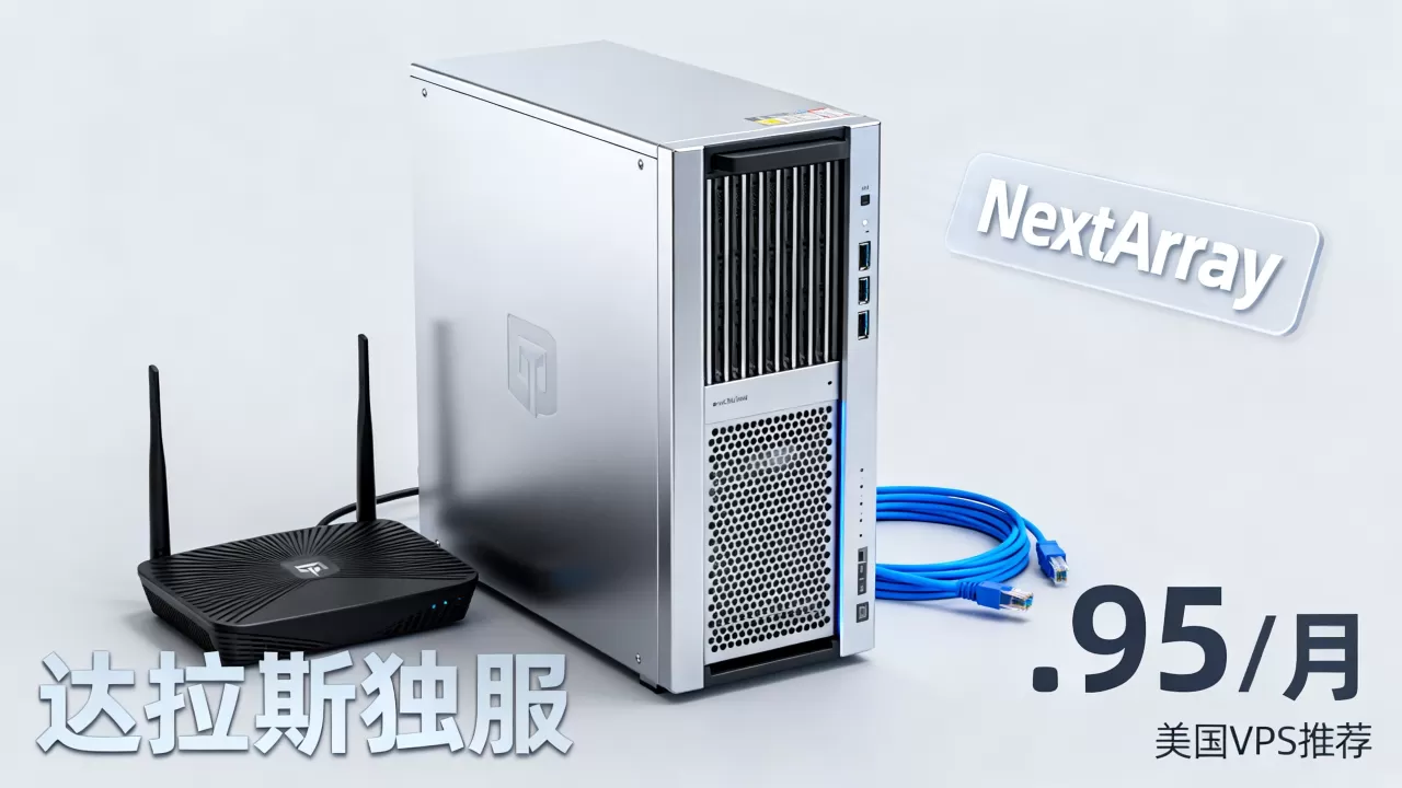 NextArray达拉斯独服.95月租值得入手吗，美国VPS推荐