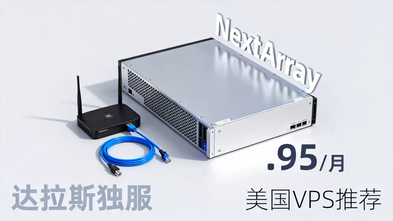 NextArray达拉斯独服.95月租值得入手吗，美国VPS推荐