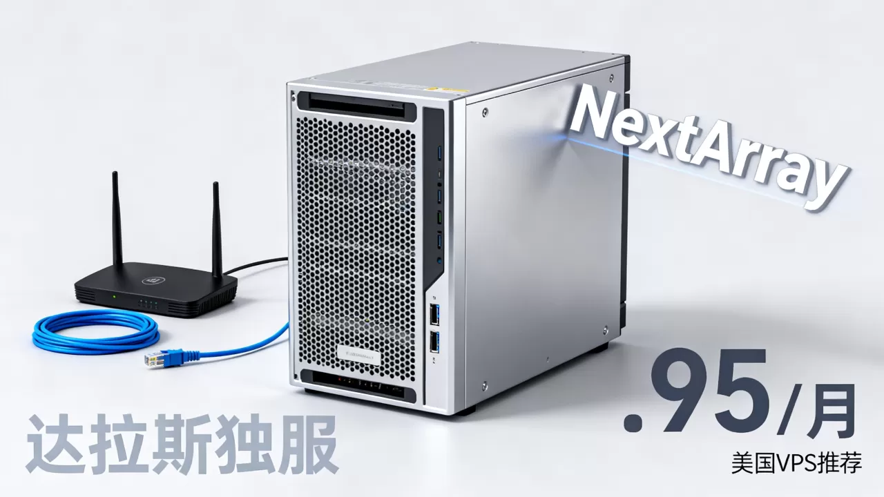 NextArray达拉斯独服.95月租值得入手吗，美国VPS推荐