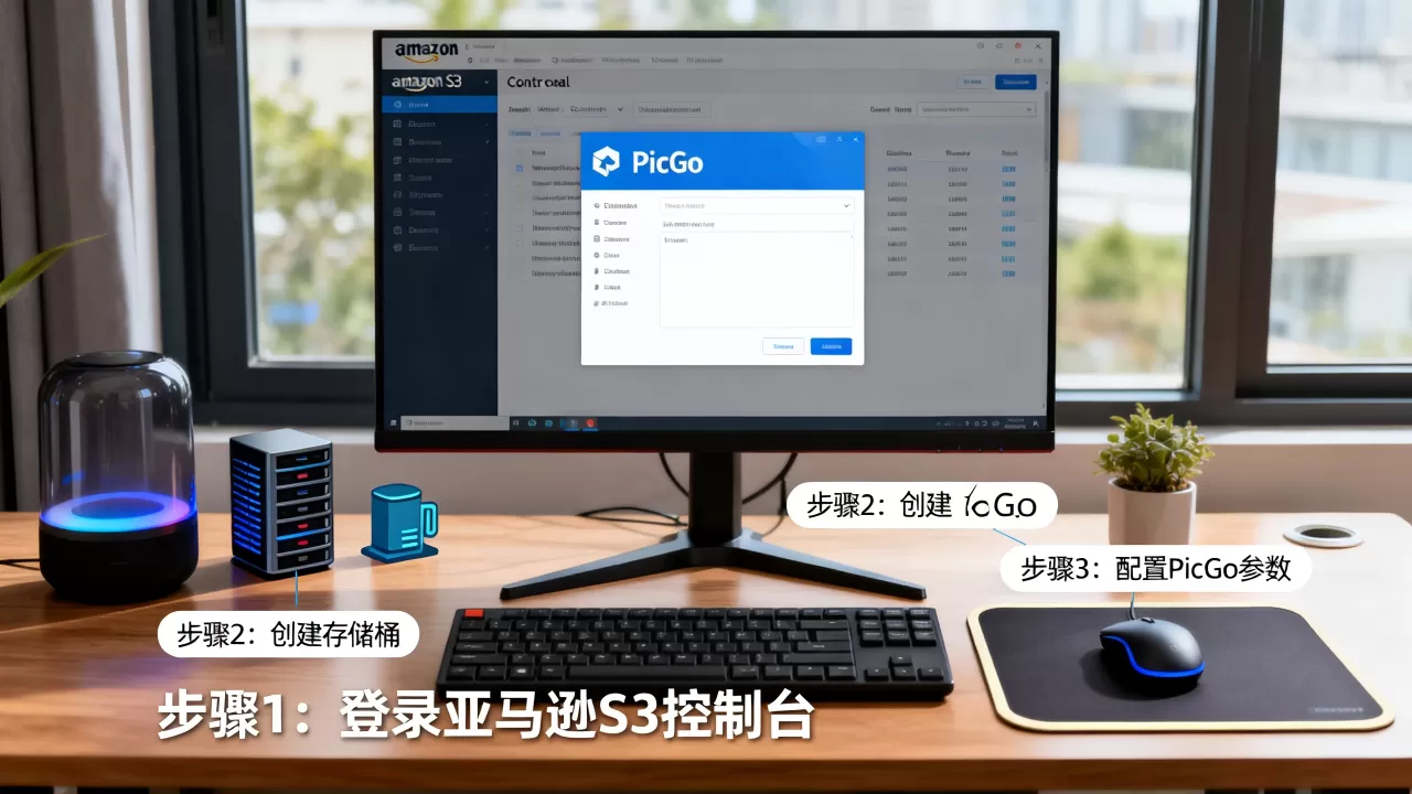 如何用亚马逊S3 PicGo搭建图床?S3图床搭建教程 如何用亚马逊S3 PicGo搭建图床?S3图床搭建教程