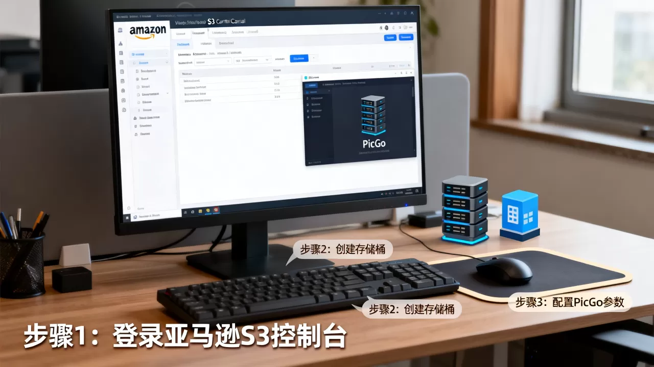如何用亚马逊S3 PicGo搭建图床?S3图床搭建教程 如何用亚马逊S3 PicGo搭建图床?S3图床搭建教程