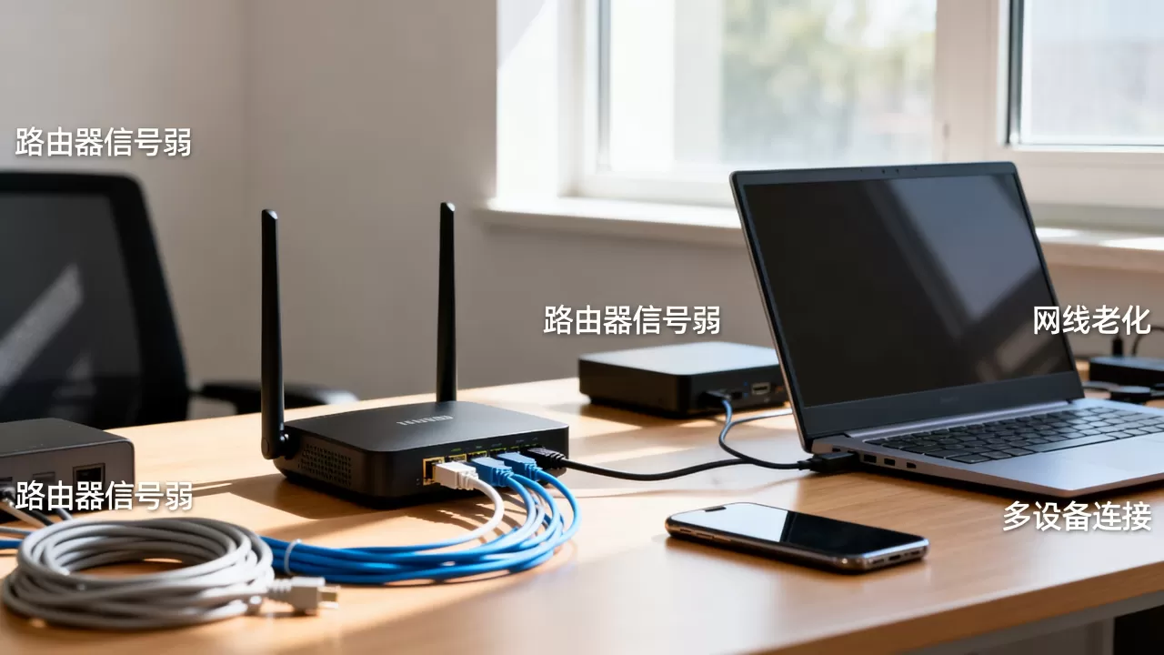 公司网络慢什么原因?宽带卡顿怎么解决 公司网络慢什么原因?宽带卡顿怎么解决
