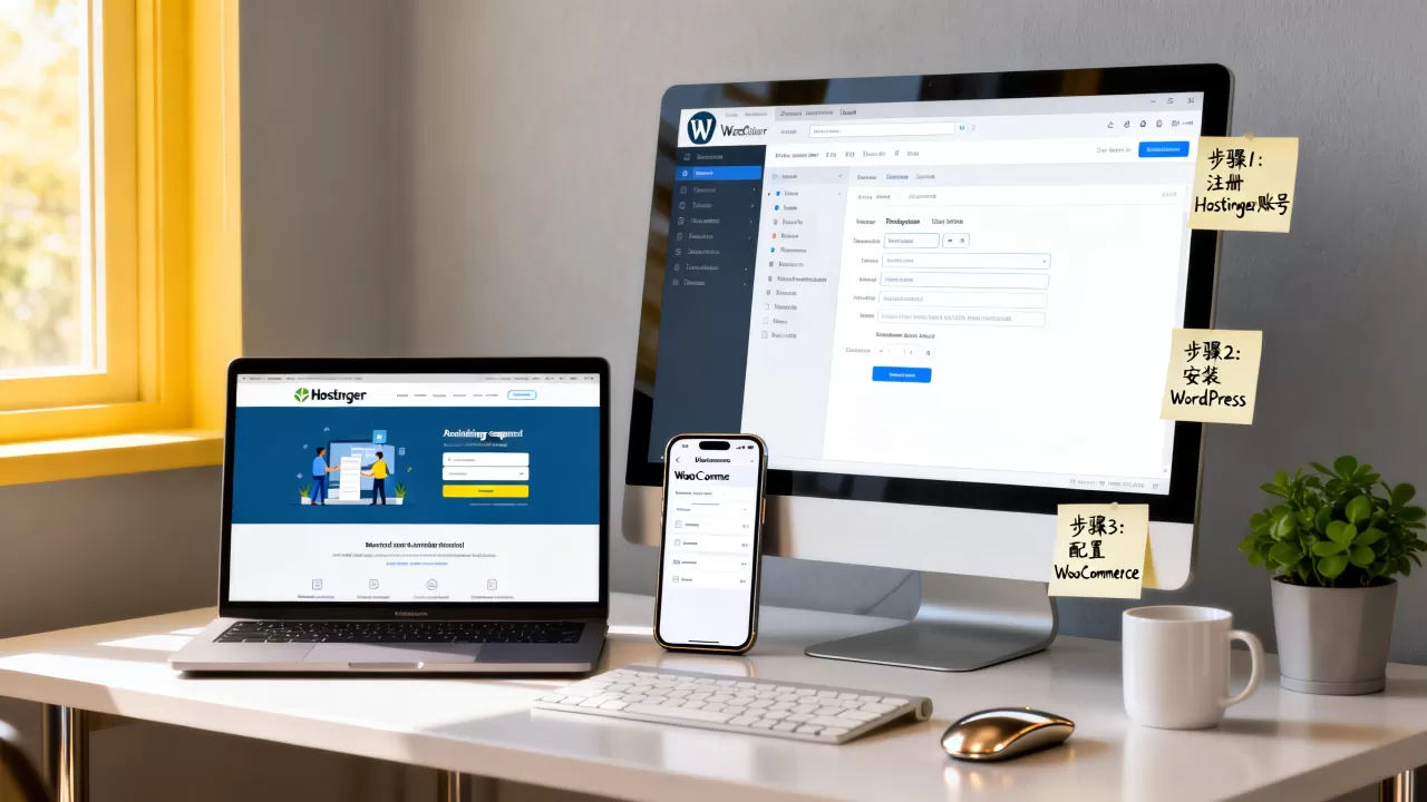 如何用Hostinger搭建WordPress+Woo独立站？WordPress独立站搭建教程