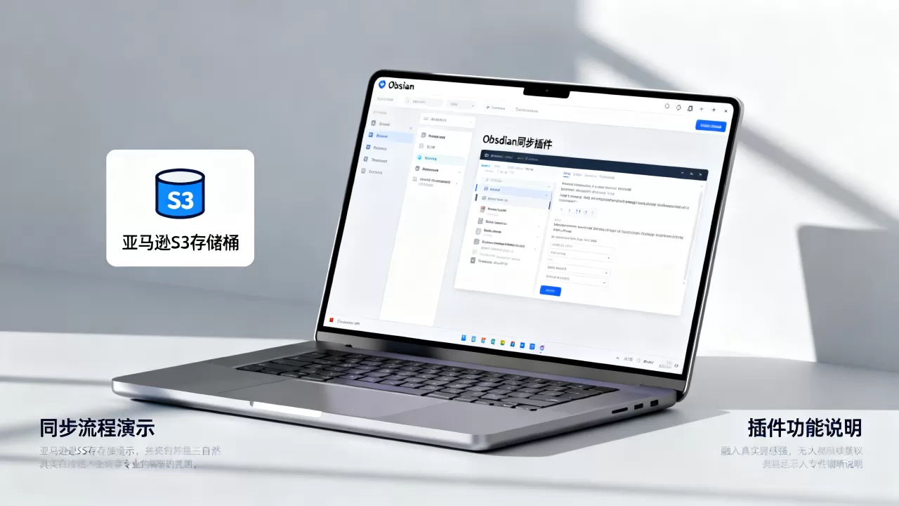 如何用亚马逊S3同步Obsidian笔记软件？Obsidian同步插件推荐