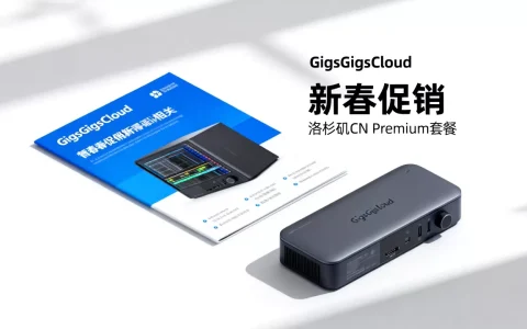 GigsGigsCloud新春促销值得买吗？洛杉矶CN Premium套餐价格多少