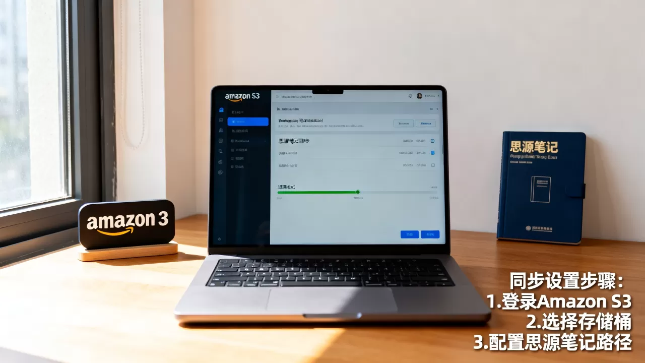 如何用Amazon S3同步思源笔记？Amazon S3同步思源笔记教程