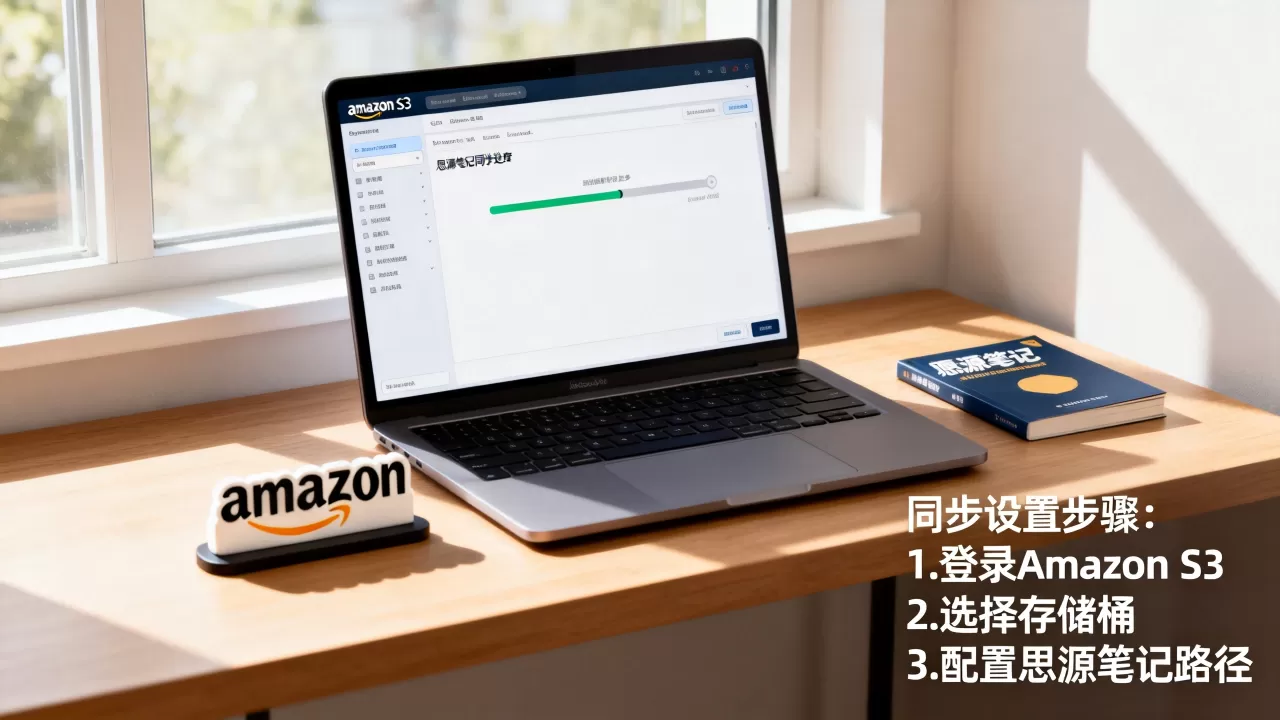 如何用Amazon S3同步思源笔记？Amazon S3同步思源笔记教程