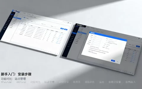 1Panel和宝塔哪个好用？1Panel面板新手入门教程