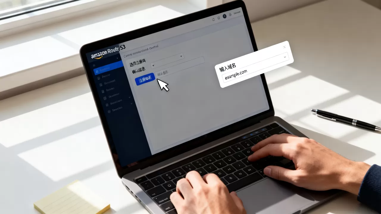如何在Amazon Route 53注册域名?AWS域名注册详细步骤 如何在Amazon Route 53注册域名?AWS域名注册详细步骤