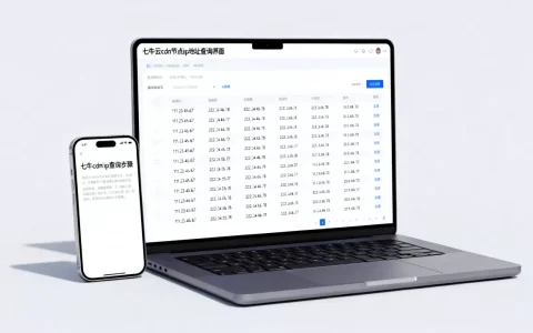 七牛cdn ip怎么查？七牛云cdn节点ip地址大全