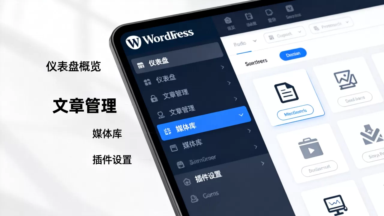 WordPress后台界面各项功能介绍是什么?如何优化WordPress后台界面 WordPress后台界面各项功能介绍是什么?如何优化WordPress后台界面
