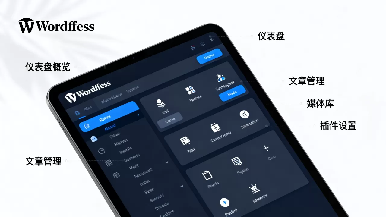 WordPress后台界面各项功能介绍是什么?如何优化WordPress后台界面 WordPress后台界面各项功能介绍是什么?如何优化WordPress后台界面