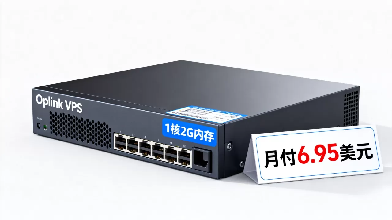 Oplink1核2G内存VPS月付6.95美元值得购买吗，Oplink美国VPS评测