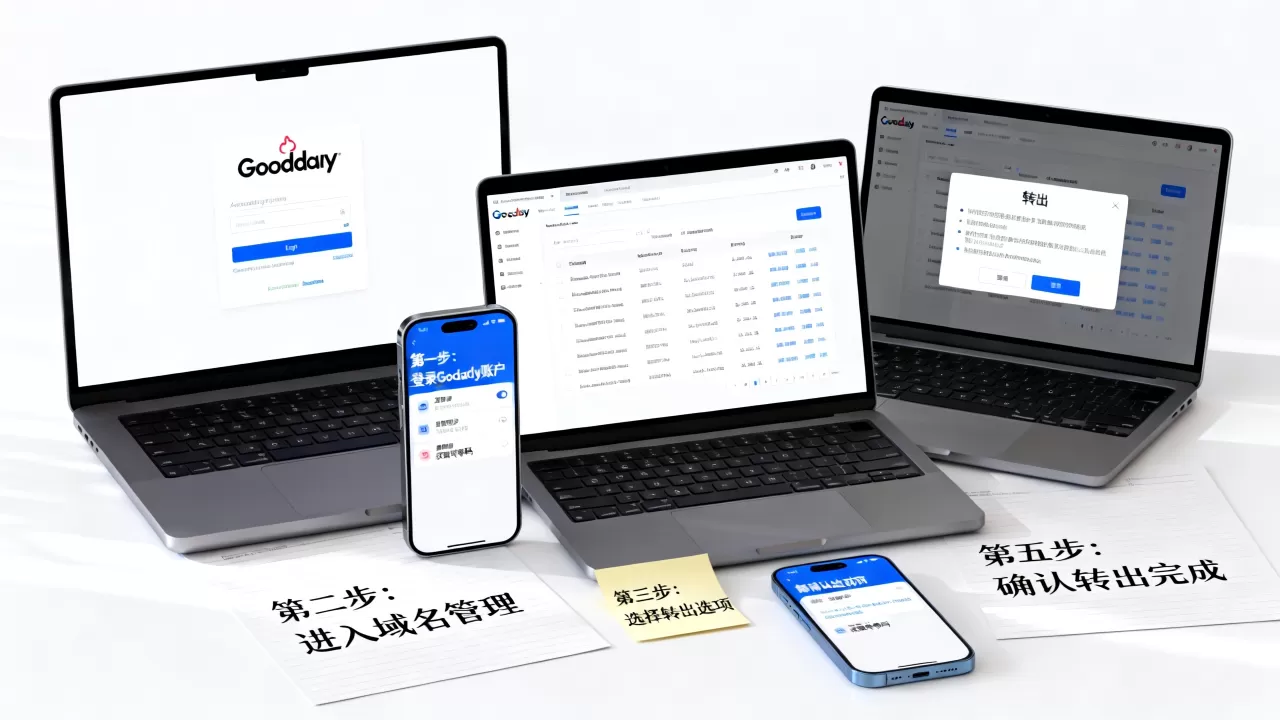 Godaddy域名怎么转出？Godaddy域名转出详细流程