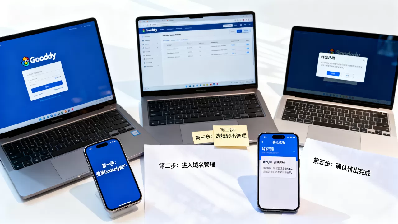 Godaddy域名怎么转出？Godaddy域名转出详细流程