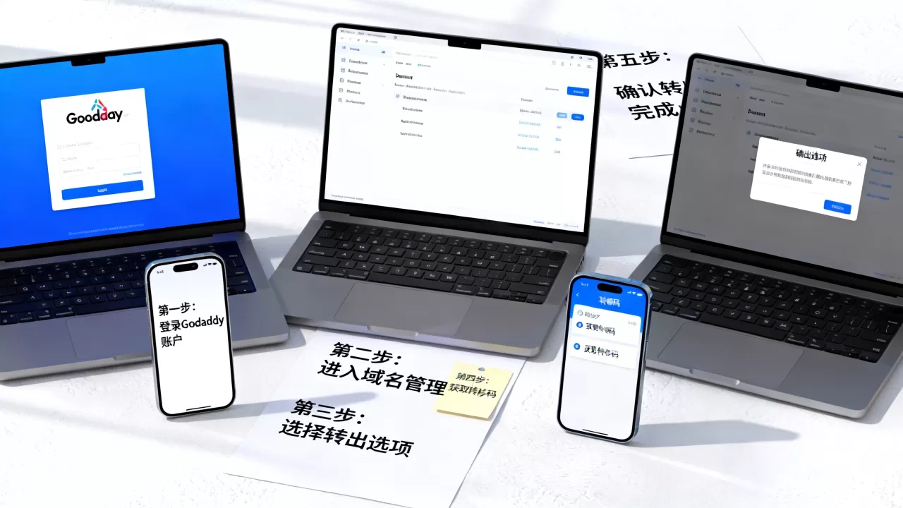 Godaddy域名怎么转出？Godaddy域名转出详细流程